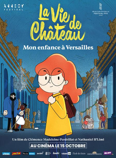 Affiche LA VIE DE CHA TEAU MON ENFANCE A VERSAILLES