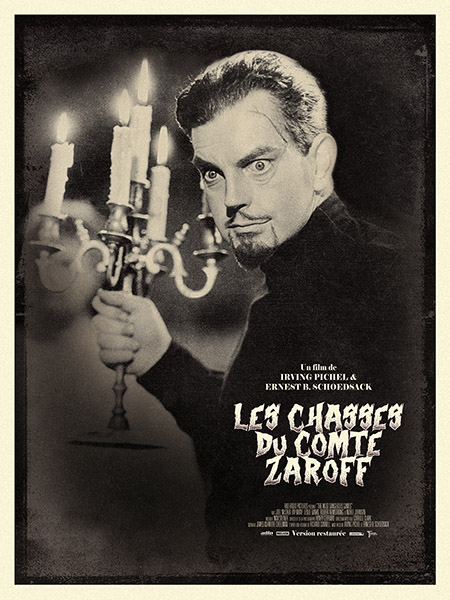 Les Chasses du comte Zaroff-afiche