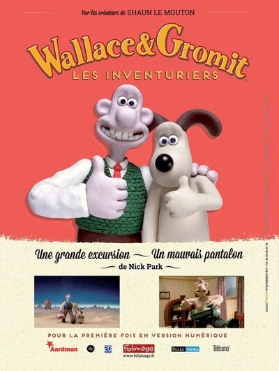 Wallace Gromit Les Inventuriers Affiche