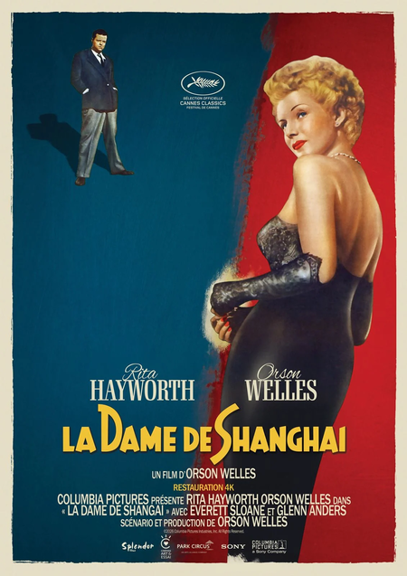 La Dame De Shanghai Affiche